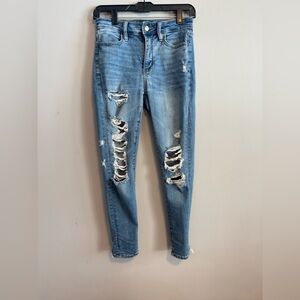 American Eagle Super Hi Rise Jegging Size 2S